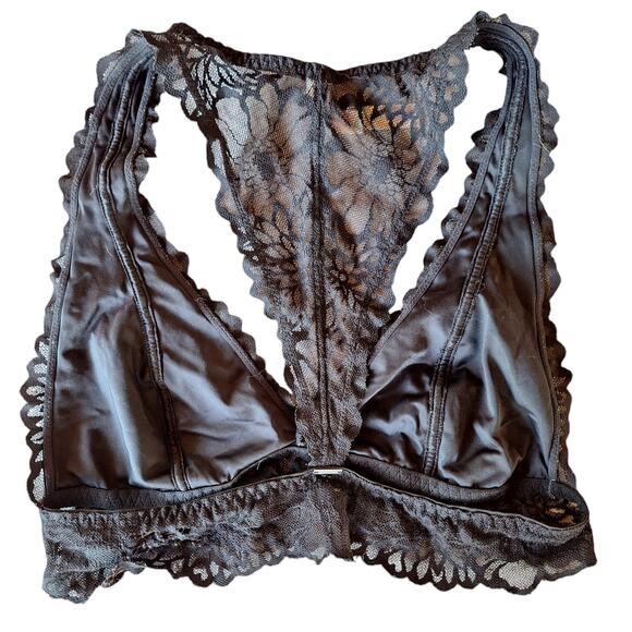 Victoria secret Pink Lacy bralette bundle of 3 size M floral sexy wireless lot - Picture 5 of 9